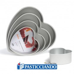  Vendita on-line di Teglia cuore D.30 H7,5 cm Decora 