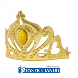 Diadema oro principessa GRAZIANO in vendita online