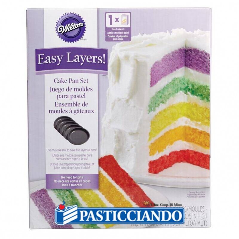 Set Di 6 Stampi Rotondi Per Torte Da 15,2 Cm - Teglie In Alluminio Per Dolci, 100 Pezzi