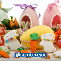 Tagliapasta coniglio e carota Pasqua 2pz Decora in vendita online