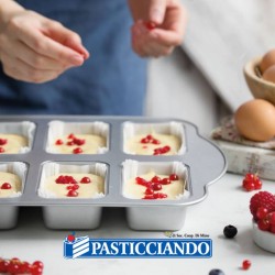 Pirottini plumcake bianchi 36pz Decora in vendita online
