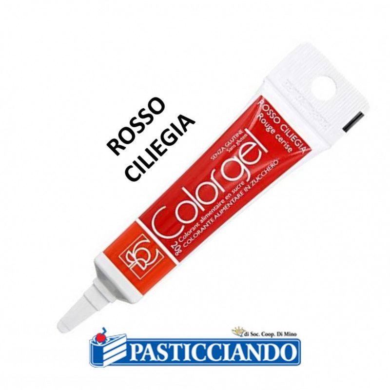 Colorgel rosso ciliegia 20gr - Modecor