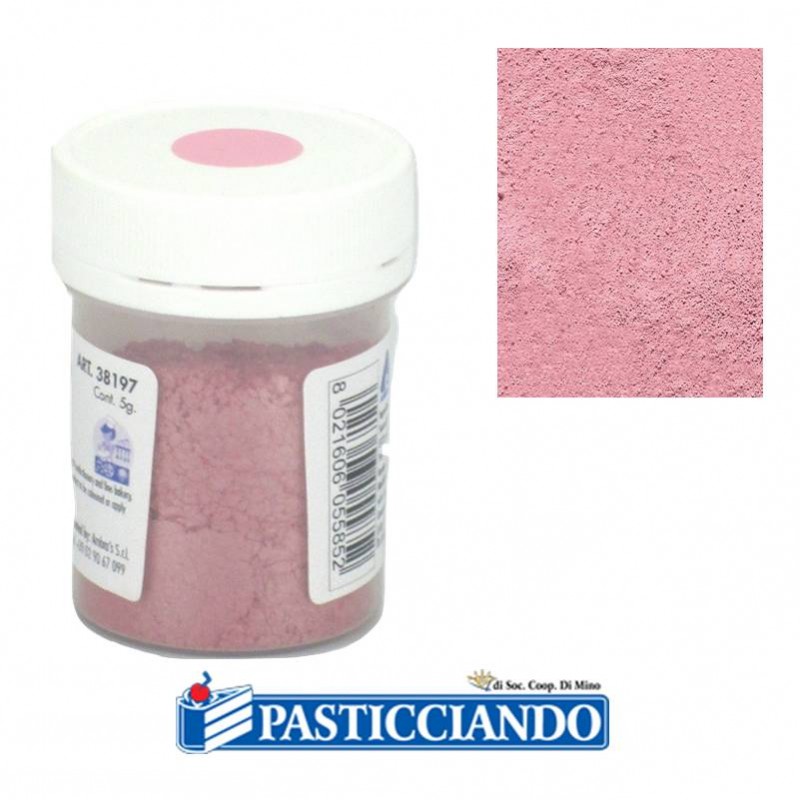 Colorante in polvere rosa confetto liposolubile 5gr - Ambra's