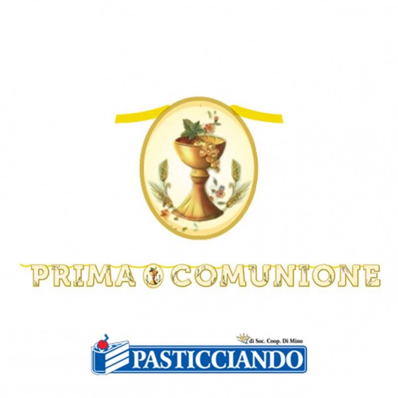 Festone Prima Comunione 600 x 25 cm - Big Party