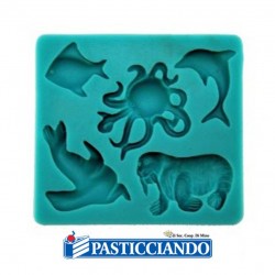 Stampo in silicone animali marini GRAZIANO in vendita online