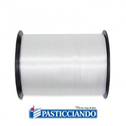  Selling on-line of Nastrino in plastica 5 mm x 500 yards Bianco Big Party 