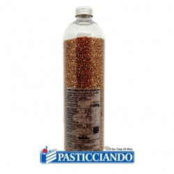  Vendita on-line di Cristalli di zucchero bronzo metallizzato 450gr  