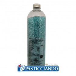  Selling on-line of Cristalli di zucchero azzurro metallizzato 450gr Wafers Farma Decor S.R.L. 