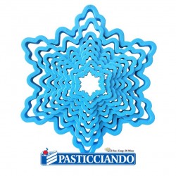 Tagliapasta albero stella di ghiaccio 8pz Decora in vendita online