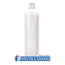  Vendita on-line di Cristalli di zucchero bianchi metallizzati 450gr Wafers Farma Decor S.R.L. 