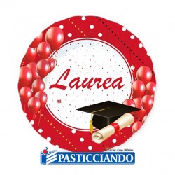  Selling on-line of Piatti laurea con palloncini 8pz D.20cm  