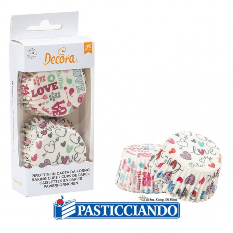 Pirottini messaggio d'amore 36pz - Decora