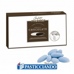 Confetti celesti al cioccolato 1kg Maxtris in vendita online