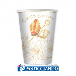  Vendita on-line di Bicchieri Cresima 8pz 200cc Big Party 