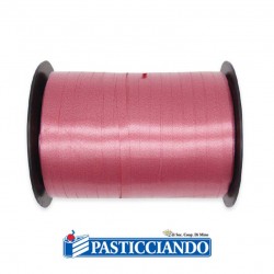 Nastrino in plastica 5 mm x 500 yards Rosso Big Party in vendita online