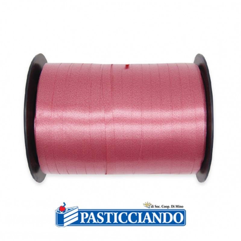 Nastrino in plastica 5 mm x 500 yards Rosso - Big Party