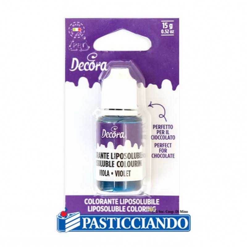 Colore liposolubile viola 15gr - Decora