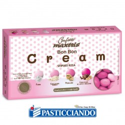  Vendita on-line di Confetti Bon Bon Cream Sfumato Rosa 900gr Maxtris 