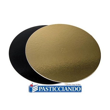 Disco Sottotorta In Cartone Oro Festonato - Base Per Torte E Dolci, Decorazione Elegante - Foto 4