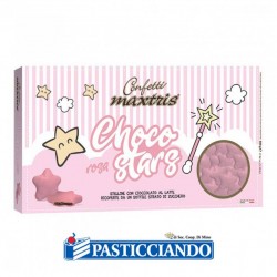  Vendita on-line di Confetti stelline rosa 500gr Maxtris 