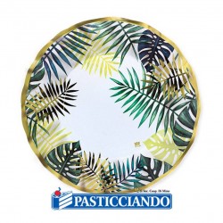  Vendita on-line di Piatti Tropical cm.25  