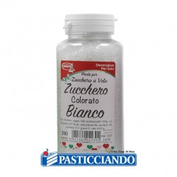  Vendita on-line di Zucchero colorato bianco per zucchero filato 200gr GRAZIANO 