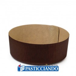  Selling on-line of Stampo panettone basso in carta da forno 500gr Decora 