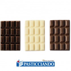  Vendita on-line di Mini tavolette in cioccolato 10pz  
