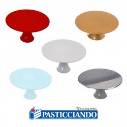  Vendita on-line di Alzatina 30cm in plastica vari colori  