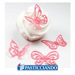 Formine per cupcake farfalle 4pz GRAZIANO in vendita online