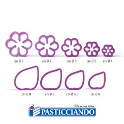 Kit tagliapasta gardenia 9pz Decora in vendita online