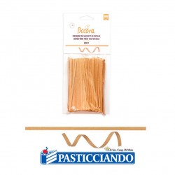 Chiusure per sacchetti in metallo kraft 1000pz Decora in vendita online