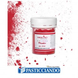  Vendita on-line di Colore in polvere rosso scuro 5gr saracino  