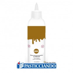  Vendita on-line di Glassa per drip cake oro 180gr  