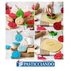 Set Tagliapasta e marcatori palline Natalizie 3pz Decora in vendita online