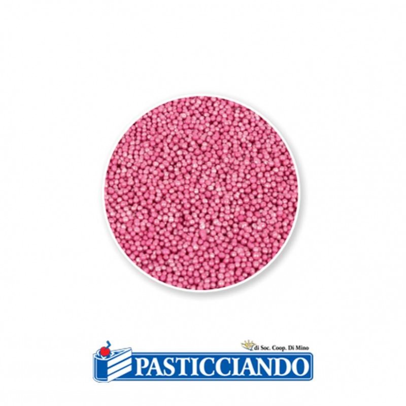 Mompariglia di zucchero perlato rosa 50gr - Floreal