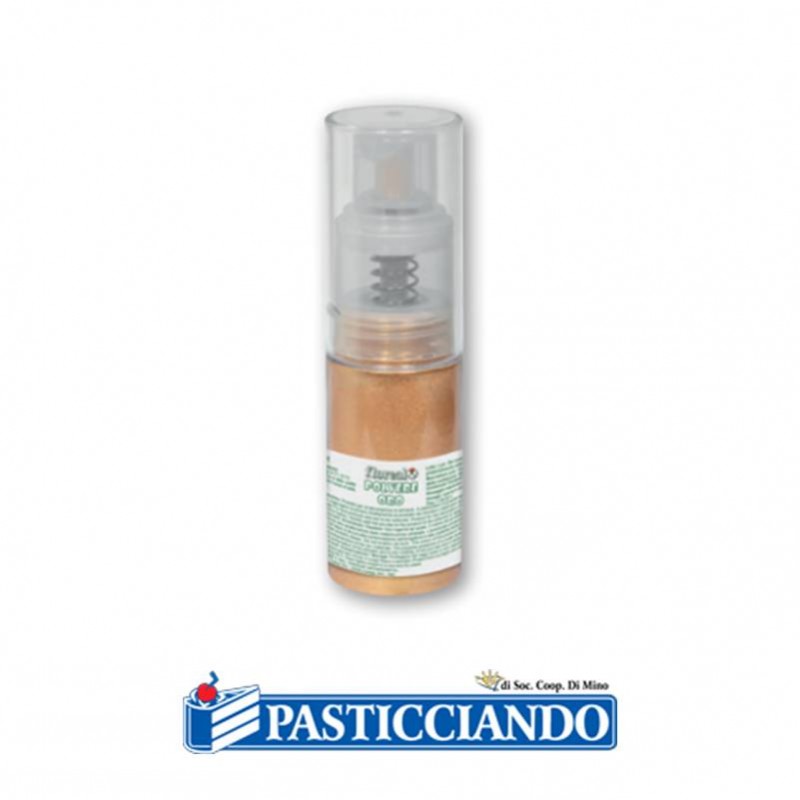 Spray colorante perlato oro 10gr - Floreal