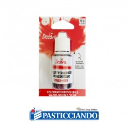 Colore aerografo rosso 20gr Decora Decora in vendita online