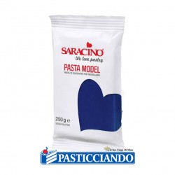  Vendita on-line di Pasta di zucchero model blu navy 250gr Saracino 