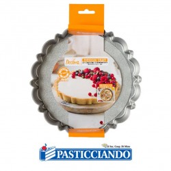  Vendita on-line di Teglia crostata design D.20 cm h3 fondo removibile  