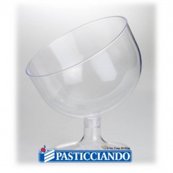  Vendita on-line di Coppa vino inclinata 16cm Fruttidoro s.r.l. 