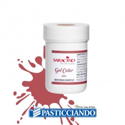 Colorante in gel marrone 30gr Saracino in vendita online