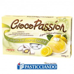  Vendita on-line di Confetti CiocoPassion bianchi al limone 1kg Crispo s.r.l. 