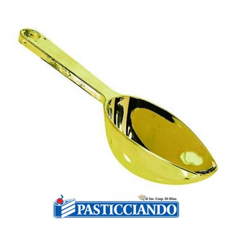 Sassola cucchiaio confetti dorato - GRAZIANO