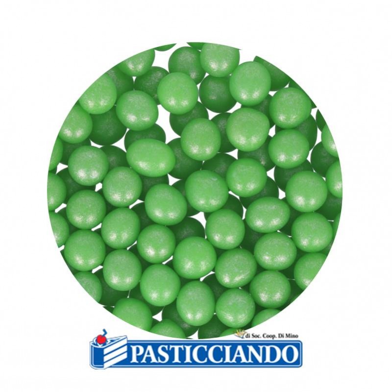 Perle in zucchero verdi 60gr - GRAZIANO