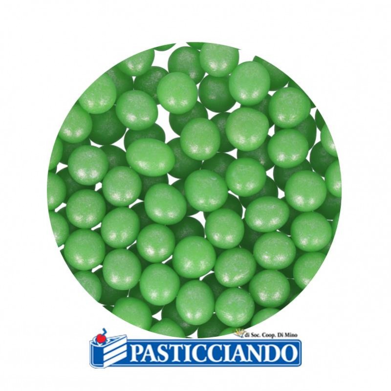 Perle in zucchero verdi 60gr - GRAZIANO
