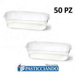 Pirottini babà 50pz 12,5 x 7cm GRAZIANO in vendita online