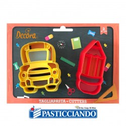 Set 2 tagliapasta scuola Decora in vendita online