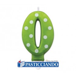 Candela numero a pois Big Party in vendita online