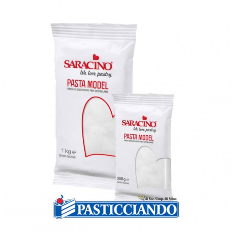 Pasta di zucchero model bianca 1kg - Saracino